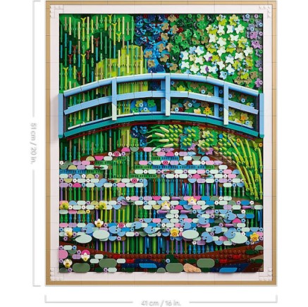 LEGO Art Claude Monet – Bridge over a Pond of Water Lilies για 18+ Ετών 3179τμχ