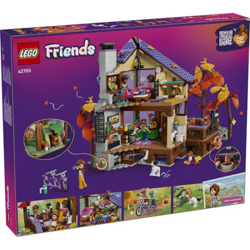 LEGO Friends Cozy Fall Forest Cabin 1229τμχ