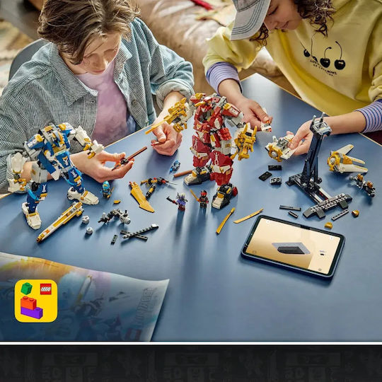 LEGO Ninjago The Twin Titan Mechs για 12+ Ετών 1707τμχ