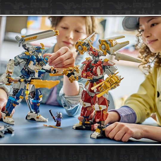 LEGO Ninjago The Twin Titan Mechs για 12+ Ετών 1707τμχ