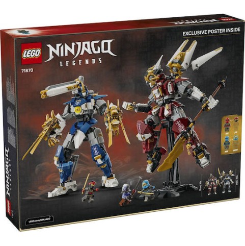 LEGO Ninjago The Twin Titan Mechs για 12+ Ετών 1707τμχ