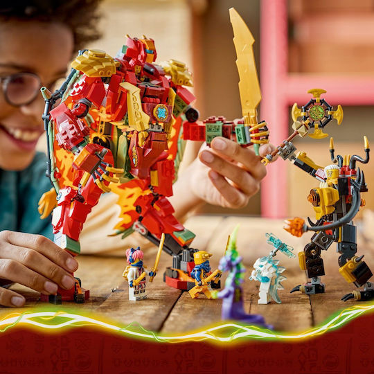 LEGO Ninjago Transforming Dragon Mech Wyldfyre για 9+ Ετών 821τμχ
