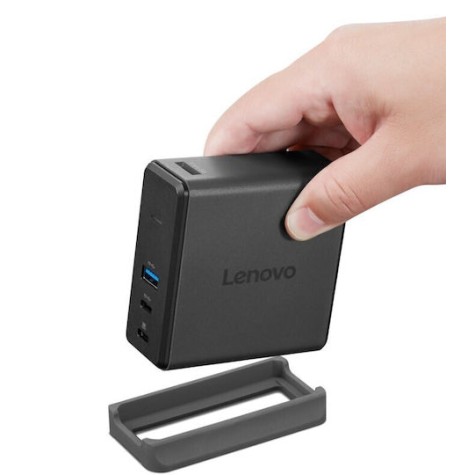 Lenovo Gan Powered X9 USB-C Docking Station με HDMI 4K PD Μαύρο
