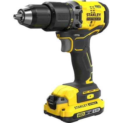 Stanley Fatmax Κρουστικό Δραπανοκατσάβιδο Μπαταρίας Brushless 18V 1x2Ah