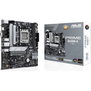 Asus Prime B650M-K Motherboard Micro ATX με AMD AM5 Socket