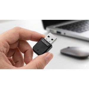 Savio Αντάπτορας Δικτύου USB με Ασύρματη Σύνδεση Wi-Fi 600Mbps