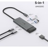 TP-LINK UH5020C USB-C Docking Station με HDMI 4K PD Γκρι