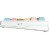 Aula F87 Pro V2 Ασύρματο Gaming Μηχανικό Πληκτρολόγιο Tenkeyless με RGB φωτισμό (Αγγλικό US) Orange Soda