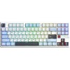 Aula F87 Pro V2 Ασύρματο Gaming Μηχανικό Πληκτρολόγιο Tenkeyless με RGB φωτισμό (Αγγλικό US) Glacier Blue