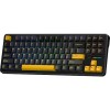 Aula F87 Ασύρματο Gaming Μηχανικό Πληκτρολόγιο Tenkeyless με GrayWood V3 διακόπτες και RGB φωτισμό (Αγγλικό US)