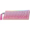 Aula Hero 84 HE Ασύρματο Gaming Μηχανικό Πληκτρολόγιο 75% με RGB φωτισμό (Αγγλικό US) Ροζ