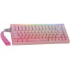 Aula Hero 84 HE Ασύρματο Gaming Μηχανικό Πληκτρολόγιο 75% με RGB φωτισμό (Αγγλικό US) Ροζ