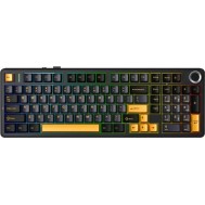 Aula F99 Pro Ασύρματο Gaming Μηχανικό Πληκτρολόγιο με StarVector διακόπτες και RGB φωτισμό (Αγγλικό US) Thunder Black