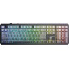 Aula F108 Ασύρματο Gaming Μηχανικό Πληκτρολόγιο με Nimbus V3 διακόπτες και RGB φωτισμό (Αγγλικό US) Γκρι
