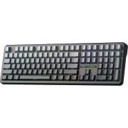 Aula F108 Ασύρματο Gaming Μηχανικό Πληκτρολόγιο με Nimbus V3 διακόπτες και RGB φωτισμό (Αγγλικό US) Γκρι
