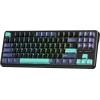 Aula F87 Pro Ασύρματο Gaming Μηχανικό Πληκτρολόγιο Tenkeyless με GrayWood V4 διακόπτες και RGB φωτισμό (Αγγλικό US)