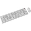 Gembird Slim Pro Ασύρματο Σετ Πληκτρολόγιο & Ποντίκι Αγγλικό US Λευκό
