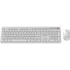 Gembird Slim Pro Ασύρματο Σετ Πληκτρολόγιο & Ποντίκι Αγγλικό US Λευκό
