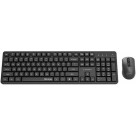 Gembird Silent Key Pro Ασύρματο Σετ Πληκτρολόγιο & Ποντίκι Αγγλικό US