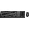 Gembird Silent Key Pro Ασύρματο Σετ Πληκτρολόγιο & Ποντίκι Αγγλικό US