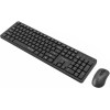 Gembird Silent Key Pro Ασύρματο Σετ Πληκτρολόγιο & Ποντίκι Αγγλικό US