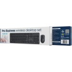 Gembird Silent Key Pro Ασύρματο Σετ Πληκτρολόγιο & Ποντίκι Αγγλικό US