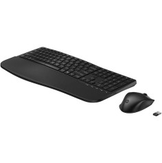 HP Comfort 680 Ασύρματο Bluetooth Σετ Πληκτρολόγιο & Ποντίκι Αγγλικό US Γκρι