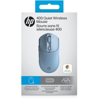 HP 400 Quiet Ασύρματο Bluetooth Ποντίκι Μπλε