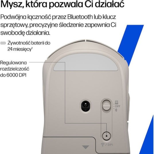 HP 400 Quiet Ασύρματο Bluetooth Ποντίκι Maple
