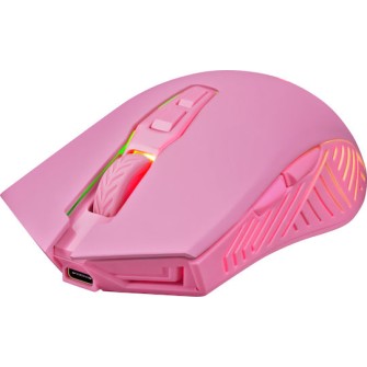 Defender Pandora GM-502 Ασύρματο Gaming Ποντίκι 3200 DPI Ροζ