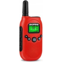 Baofeng BF-T6 Ασύρματος Πομποδέκτης PMR 0.5W με Μονόχρωμη Οθόνη Σε Κόκκινο Χρώμα