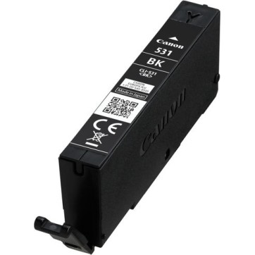 Canon CLI-531BK Γνήσιο Μελάνι Εκτυπωτή InkJet Μαύρο (6118C001)