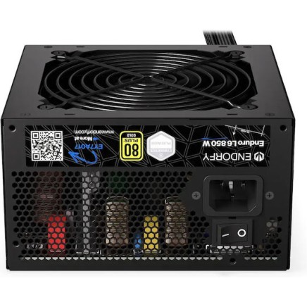 Endorfy Enduro L6 850W Μαύρο Τροφοδοτικό Υπολογιστή Full Wired 80 Plus Gold
