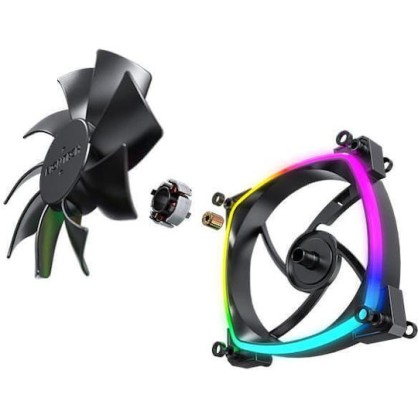 Montech AX120 Case Fan με ARGB Φωτισμό και Σύνδεση 3-Pin / 4-Pin PWM
