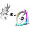 Montech RX120 Case Fan με ARGB Φωτισμό και Σύνδεση 4-Pin PWM Λευκό