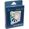 Montech RX140 Case Fan με ARGB Φωτισμό και Σύνδεση 4-Pin PWM Λευκό