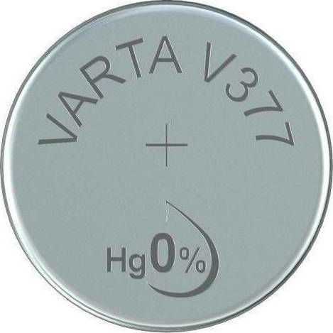 Varta V377 Μπαταρία Silver Oxide Ρολογιών SR66 1.55V 1τμχ