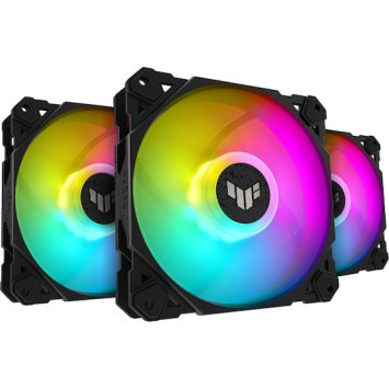Asus TUF Gaming TR120 ARGB Case Fan με Σύνδεση 4-Pin PWM 3τμχ