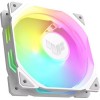 Asus TUF Gaming TR120 ARGB Case Fan με Σύνδεση 4-Pin PWM Λευκό