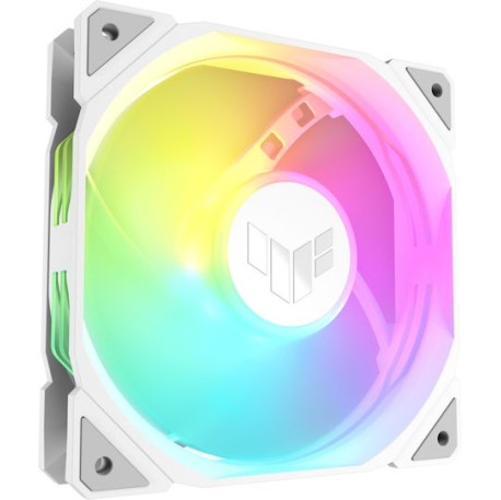 Asus TUF Gaming TR120 ARGB Case Fan με Σύνδεση 4-Pin PWM Λευκό