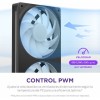 NZXT F280 RGB Core Case Fan με Σύνδεση 4-Pin PWM / 4-pin NZXT RGB