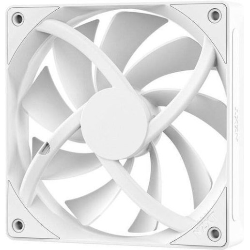 NZXT F120Q Case Fan με Λευκό Φωτισμό και Σύνδεση 4-Pin PWM Λευκό