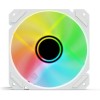Sharkoon SHARK Mirror RGB PWM Case Fan 120mm με Σύνδεση 4-Pin Λευκό