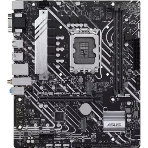 Asus Prime H610M-A WIFI D4 Motherboard Micro ATX με Intel 1700 Socket 90MB1C80-M0EAY0