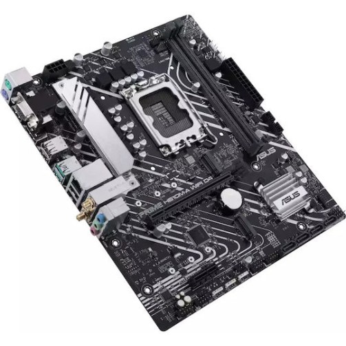 Asus Prime H610M-A WIFI D4 Motherboard Micro ATX με Intel 1700 Socket 90MB1C80-M0EAY0