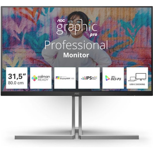 AOC U32U3CV IPS HDR Monitor 32