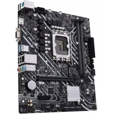 Asus Prime H610M-K D4 Motherboard Micro ATX με Intel 1700 Socket 90MB1A10-M0EAY0