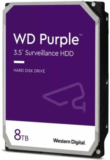 Western Digital Purple 8TB HDD Σκληρός Δίσκος 3.5