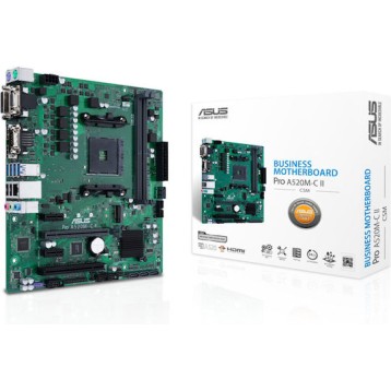 Asus Pro A520M-C II/CSM Motherboard Micro ATX με AMD AM4 Socket 90MB18F0-M0EAYC