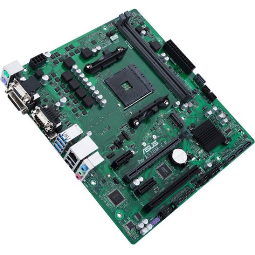 Asus Pro A520M-C II/CSM Motherboard Micro ATX με AMD AM4 Socket 90MB18F0-M0EAYC